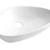 Elite waskom rond 58,5 x 39 x 14 cm keramiek glans wit