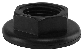 22.3742.jpg Bevestigingsmoer met pakkingsring 1/2" zwart