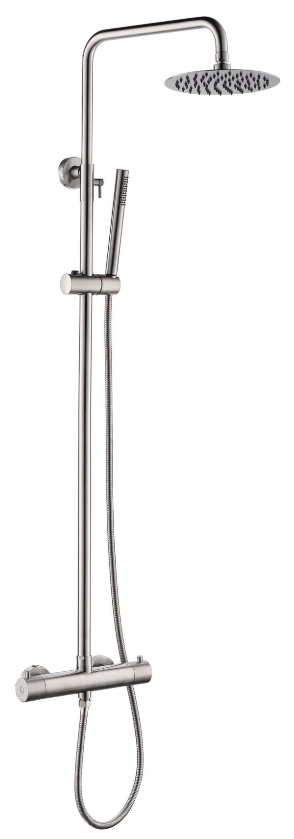 24.3720.jpg 304 thermostatische regendoucheset opbouw geborsteld RVS