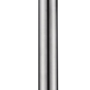 304 douchearm met plafondbevestiging rond 20 cm geborsteld RVS