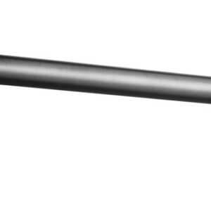 304 douchearm met muurbevestiging rond 40 cm geborsteld RVS
