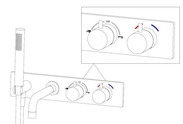 29.1650201.jpg Style badthermostaat muur inbouw chroom