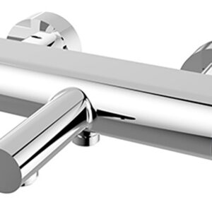 Style thermostatische badmengkraan cooltouch chroom PVD