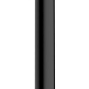 29.2860.jpg UniMatch douchearm met plafondbevestiging 15 cm mat zwart