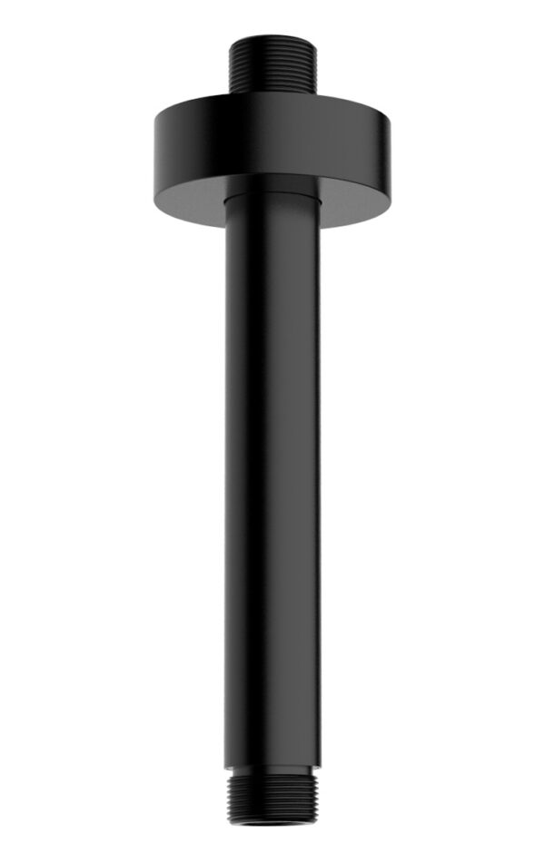 29.2861.jpg UniMatch douchearm met plafondbevestiging 30 cm mat zwart