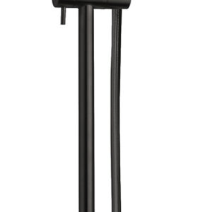29.2914.jpg UniMatch Cadans glijstangset compleet met handdouche 3 standen Ø 8 cm mat zwart
