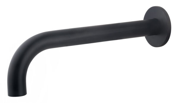 29.2945.jpg Caral baduitloop rond 25 cm 1/2'' mat zwart
