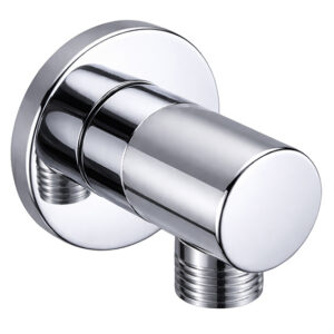 UniMatch wandaansluitbocht rond 1/2" chroom