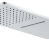 29.3808.jpg Wandhoofddouche met waterval vierkant 600 x 25 mm chroom