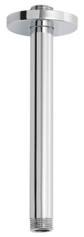 29.3810.jpg UniMatch douchearm met plafondbevestiging 20 cm chroom