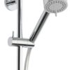 29.3914202.jpg UniMatch Cadans glijstangset compleet met handdouche 3 standen Ø 8 cm chroom