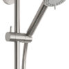 29.3915202.jpg UniMatch Cadans glijstangset compleet met handdouche 3 standen Ø 8 cm geborsteld staal PVD