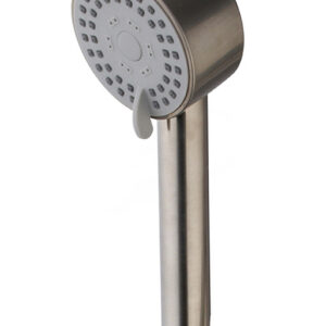 UniMatch Cadans handdouche 3 standen Ø 8 cm geborsteld staal PVD