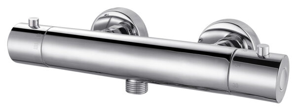Rio thermostatische douchemengkraan 12 cm chroom