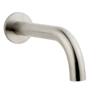 29.3994.jpg Caral baduitloop rond 20 cm 1/2'' geborsteld staal PVD