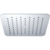 Ufo hoofddouche vierkant 30 cm RVS PVD