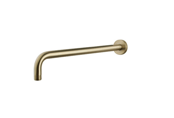 29.5880.jpg UniMatch douchearm met muurbevestiging 35 cm geborsteld messing PVD