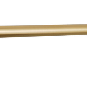 29.5881.jpg UniMatch douchearm met muurbevestiging 45 cm geborsteld messing PVD