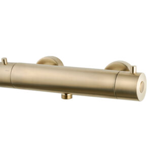 29.5930.jpg Caral Cool Touch thermostatische douchemengkraan geborsteld messing PVD