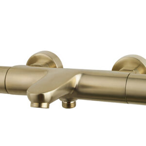 29.5931.jpg Caral thermostatische badmengkraan geborsteld messing PVD