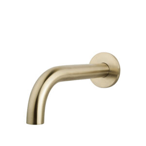 29.5984.jpg Caral baduitloop rond 20 cm 1/2'' geborsteld messing PVD