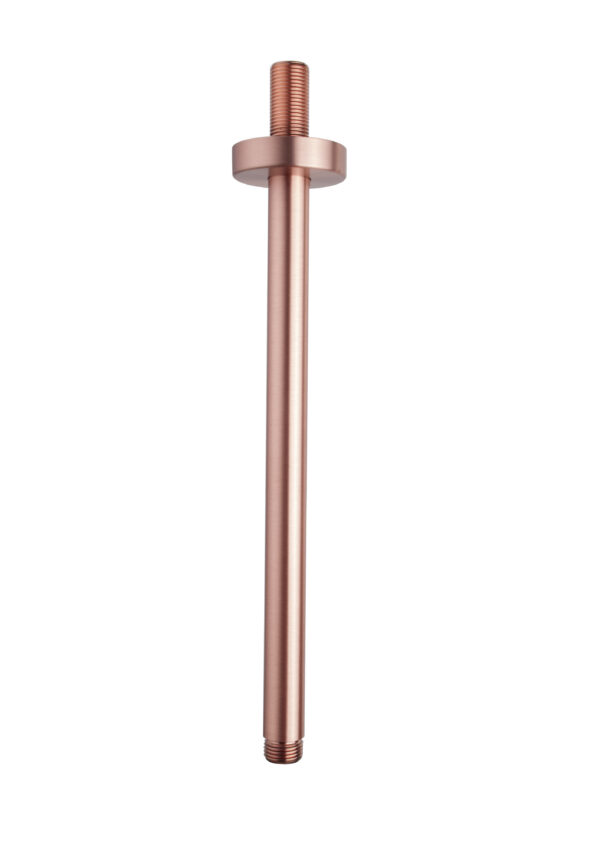 29.6861.jpg UniMatch douchearm met plafondbevestiging 30 cm geborsteld koper