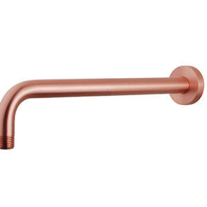 29.6880.jpg UniMatch douchearm met muurbevestiging 35 cm geborsteld koper