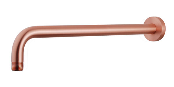 29.6881.jpg UniMatch douchearm met muurbevestiging 45 cm geborsteld koper