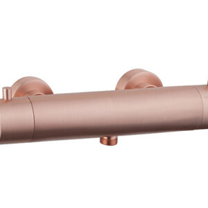 29.6930.jpg Caral Cool Touch thermostatische douchemengkraan geborsteld koper