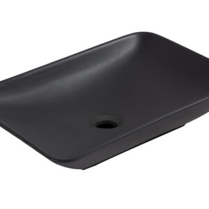 32.2408.jpg Karé waskom rechthoekig 58 x 36 x 11,5 cm keramiek mat zwart