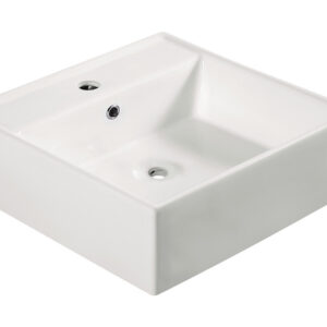32.3400.jpg Larx waskom vierkant 46 x 46 x 16,5 cm keramiek glans wit