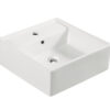 32.3401.jpg Larx waskom vierkant 41 x 41 x 15 cm keramiek glans wit