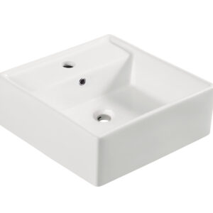 32.3401.jpg Larx waskom vierkant 41 x 41 x 15 cm keramiek glans wit