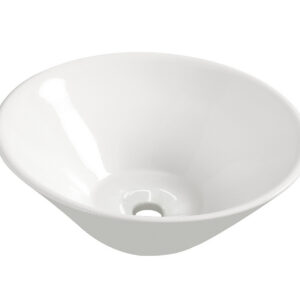 32.3404.jpg Circle waskom rond 42 x 15 cm keramiek glans wit
