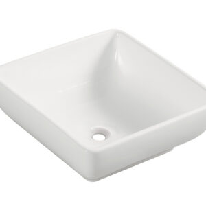 32.3406.jpg Piazza waskom vierkant 40 x 40 x 15 cm keramiek glans wit