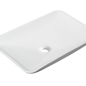 32.3408.jpg Karé waskom rechthoekig 58 x 36 x 11,5 cm keramiek glans wit