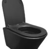 32.3412201.jpg Vesta wandcloset rimless met Shade slim toiletzitting softclose en quick release mat zwart