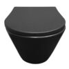 32.3412203.jpg Vesta wandcloset rimless met Shade slim toiletzitting softclose en quick release mat zwart