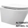 32.3416.jpg Vesta junior wandcloset rimless verkort met Flatline toiletzitting softclose en quick release glans wit