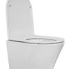 32.3416203.jpg Vesta junior wandcloset rimless verkort met Flatline toiletzitting softclose en quick release glans wit