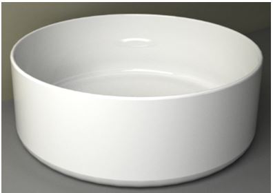 32.3422.jpg Link waskom rond 40 x 12 cm keramiek glans wit