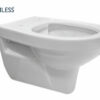 Trevi wandcloset rimless glans wit