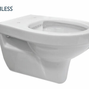 Trevi wandcloset rimless glans wit
