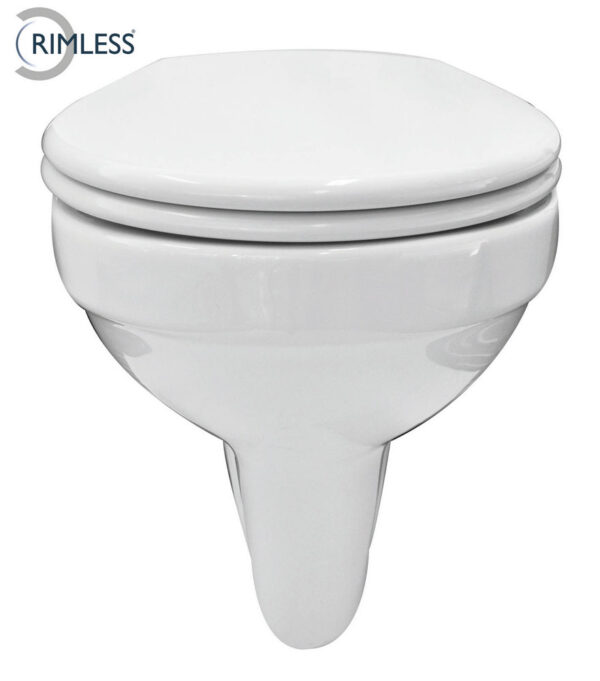 32.3447204.jpg Trevi wandcloset rimless met Ultimo 3.0 toiletzitting softclose en quick release glans wit
