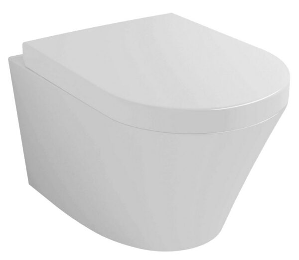 32.3453.jpg Vesta wandcloset met Vesta toiletzitting softclose en quick release glans wit