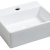 Leto fontein 33,5 x 29 x 11,5 cm keramiek glans wit
