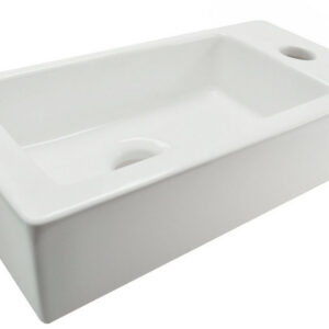 32.3497.jpg Rhea S mini fontein rechts 36,5 x 18 x 9 cm keramiek glans wit