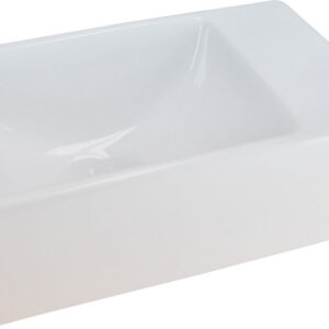 32.3500.jpg Rhea XXS fontein zonder kraangat rechts 30,5 x 18 x 11 cm keramiek glans wit