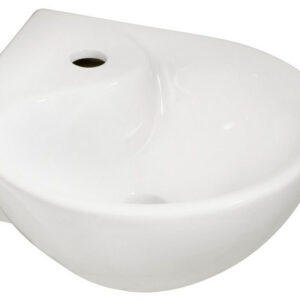 32.3522.jpg Porta hoekfontein 35 x 35 x 14,5 cm glans wit