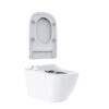 Vesta douche wc rimless glans wit